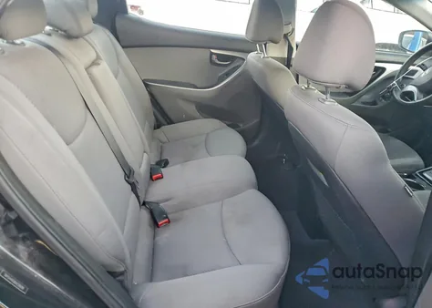 2013 Hyundai Elantra Gls from USA, damaged, VIN 5NPDH4AE8DH239249